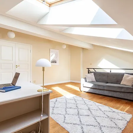Apartment Luxury 2-floor With Sauna And Balcony